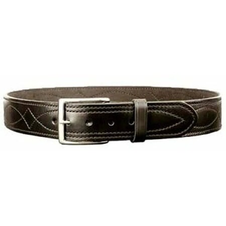Desantis 1 34 Fancy Stich Lined Belt, Color Black, Size 24 B02BP24Z0